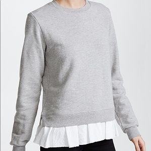 Clu too ruffle sweatshirt